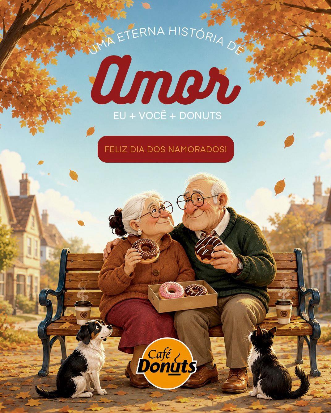 ❤️🍩✨❤️ O tipo de história de amor que a gente ama: as eternas! 💌 Neste Dia dos Namorado...